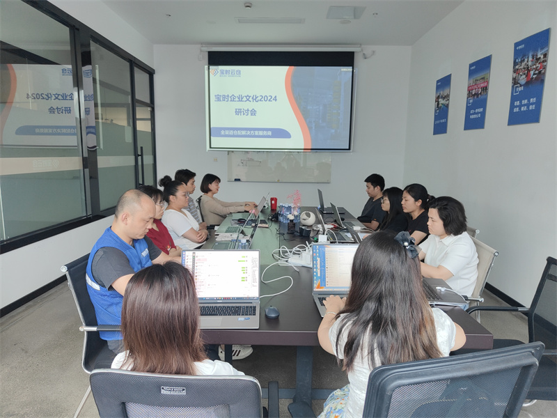 金山凝聚力量谋发展 | 宝时云仓成功举办2024企业文化研讨会